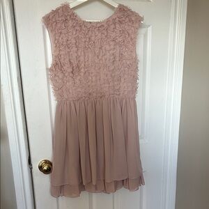 Ted Baker London Blush Pink Textured Women’s UK Size 3 US Size 8 Dress Pretty!